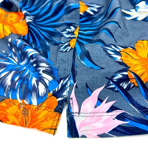 HURLEY XL HIBISCUS VOLLEY SWIM SHORTS,4 WAY STRETCH, WATER REPELLENT, WITH LINER - Picture 12 of 14